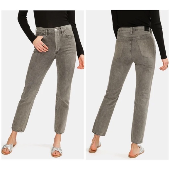 Goldsign The Benefit Jeans Grey Wash Size 24 NEW - Picture 1 of 12